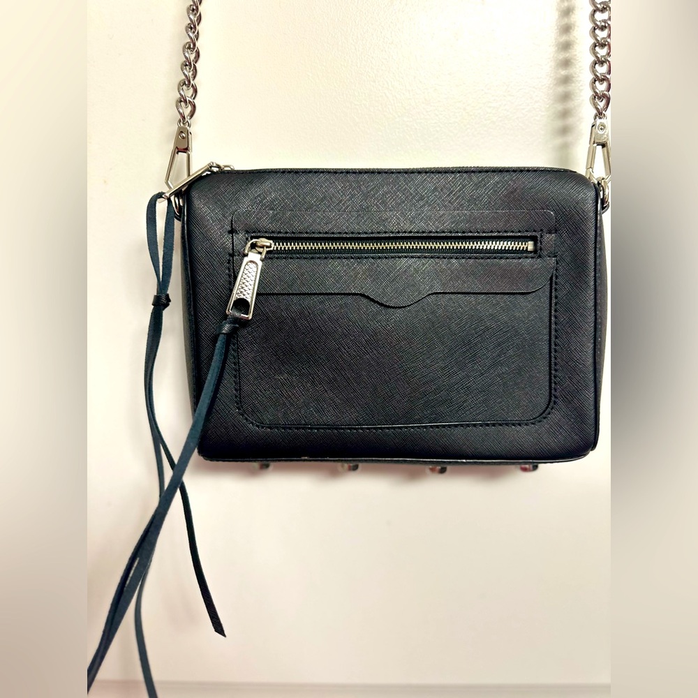 Rebecca Minkoff Black Leather Crossbody Bag